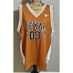 Vintage Starter Texas LongHorns Big 12 Embroidered Basketball Jersey #03 Sz. XL